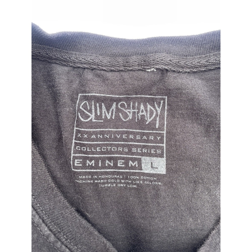 RARE VTG Vintage Official Slim Shady Tour Eminem Middle Finger T-Shirt L Tee HTF - Picture 2 of 6
